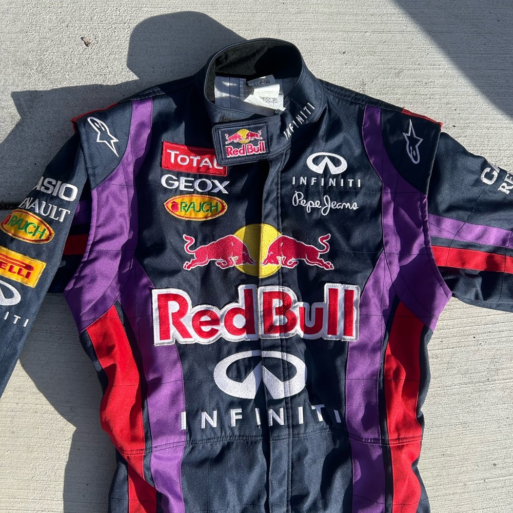 Red Bull Racing suit